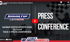 Video: Junior Cup Race Two Press Conference From Barber Motorsports Park